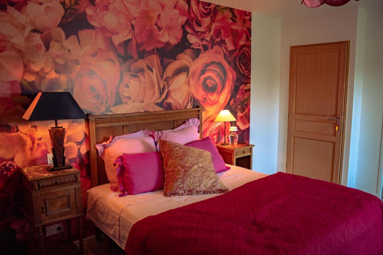 Bed and Breakfast Les Jardins De Nanine Lapleau Exteriér fotografie