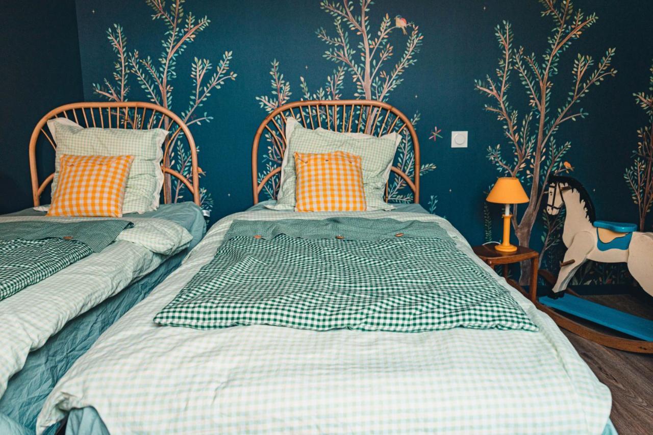 Bed and Breakfast Les Jardins De Nanine Lapleau Exteriér fotografie
