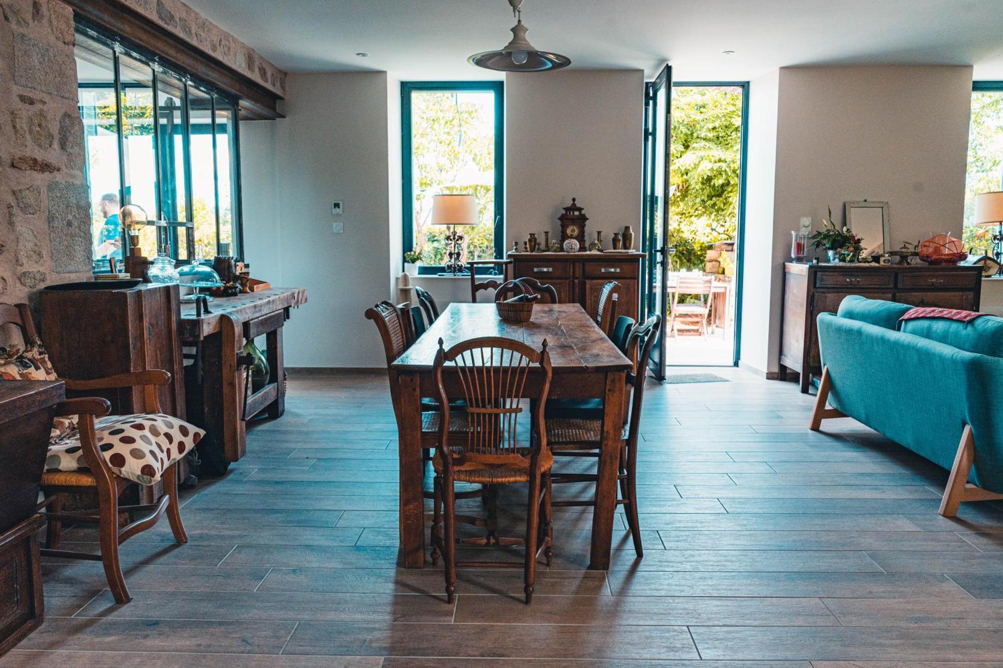 Bed and Breakfast Les Jardins De Nanine Lapleau Exteriér fotografie
